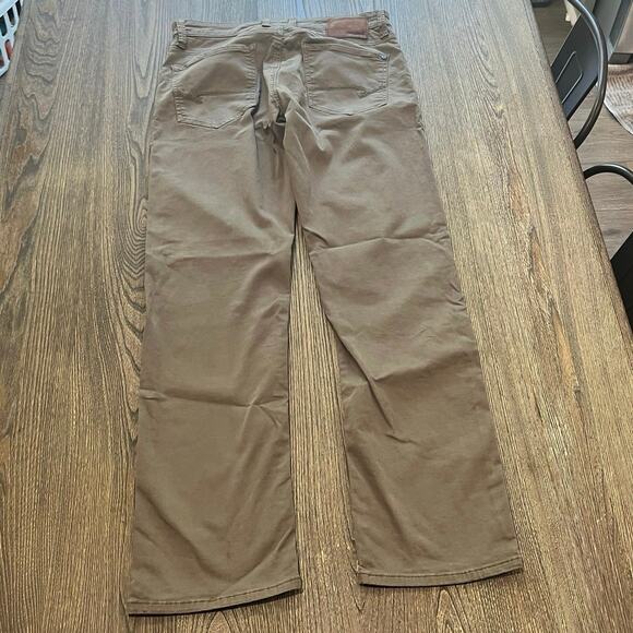 Mavi Jeans Mens Matt Brown Morel Sateen Twill Relaxed Straight Chino Size 34 - Picture 8 of 10